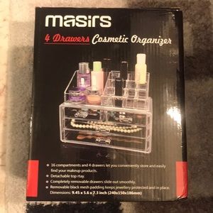 4 drawer cosmetic organizer